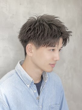 ジールサロン 学園の森店(ZEALSALON) アップバング ベリーショート メンズヘア