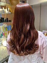ナチュラル ヘアーデザイニング(Natural hair designing) 大人女子/フェミニンモード/リラクシーウェーブ/ミルキーカラー