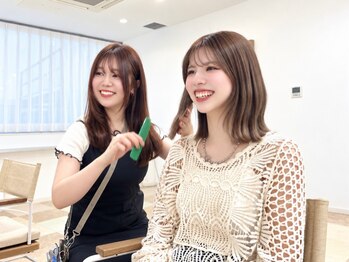 ルフェリ(Lufeli)の写真/女性スタイリスト多数在籍♪同性だからこその髪の悩みや「こんな風になりたい！」をしっかりキャッチ◎