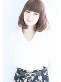 ビターショコラ/内巻きワンカール/ボブショート