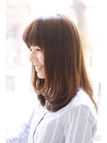 美容室 パルス 静岡鷹匠店(PALS)&nbsp;ニュアンスくらいの毛束感でワンカールミディスタイル