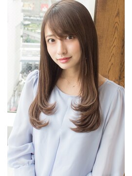 アフロート ギンザ(AFLOAT GINZA) AFLOAT明日香のイルミナカラー ヘルシーレイヤー フェザーロング