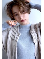 ミラバイグリーン(Mira by green)&nbsp;エアリーショート×センターパート【イルミナカラー】 ＃2