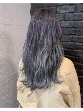 ヘア イズム 表参道(HAIR ISM) パープルシルバー