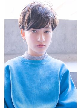 ケイト(kate) kate 大宮　大人っぽエアリーショート×ショコラブラウン