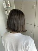 【EIGHT 豊崎】お客様スタイル_オリーブアッシュ