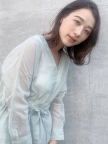 メイクス 表参道(MAKE'S omotesando)&nbsp;【堀口】大人かわいいロブ/前髪/極細ハイライト