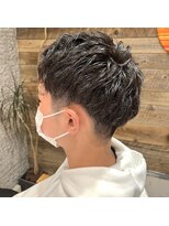 センスヘア(SENSE Hair)&nbsp;ナチュラルパーマで作る刈り上げショートマッシュ☆