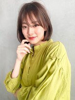 アルテ(ARTE)&nbsp;【ARTE表参道/青山】顔まわりレイヤーセミロング×透明感カラー