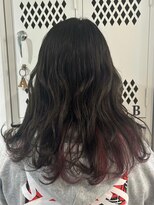 マティーナ ヘアー 池袋(Matina hair)&nbsp;【セミディ×インナーピンク】20代30代40代