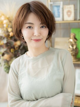 カバーヘアアンドスパ ブリス 浦和(COVER HAIR&SPA bliss) アシンメトリーナチュラルマッシュショートa浦和20代30代40代