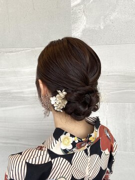 サロン Salon アイ アート 浴衣におすすめ ゆるっとヘア