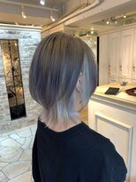 シャル 相模大野(shalu)&nbsp;【村上】ペールグレー×ホワイトインナー≪shalu相模大野≫