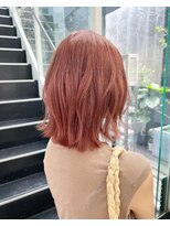 シェリ ヘアデザイン(CHERIE hair design)&nbsp;ピンクオレンジベージュ☆