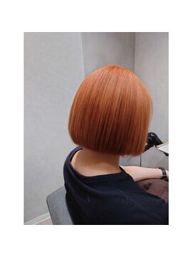 テーラヘアー 蘇我店(TELA HAIR) オレンジボブ