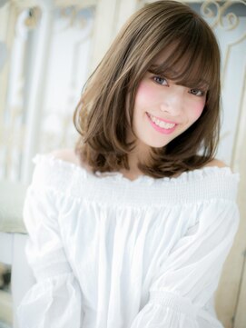 モッズヘア 福岡天神店 *mod's天神… クロスパーマOK くせ毛風ゆるふわ抜け感ボブディ