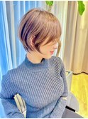 30代40代50代耳かけショート前髪なしハンサムショートカット小顔