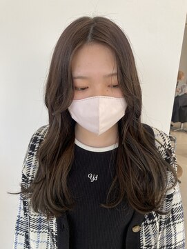 コト 福井大和田店(coto) くすみカラー　ブリーチなしカラー　福井美容室