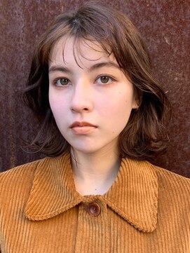 ローブ アオヤマ(LOAVE AOYAMA) 大人かわいいくびれbob フェザーバング 20代30代