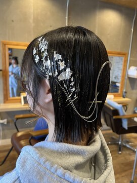 ヴァニラノースヘアー(vanilla#NORTH HAIR) Bobアレンジ