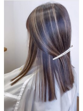 フク ヘアーワークス バイ フェニーチェ(fuku hair works by FENICE) ハイライト