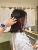 カフカ 亀有(KAfKA)&nbsp;ピンクパープルインナーカラー