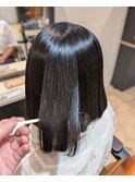 ツヤサラ髪質改善ストレート