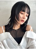 【La fith】シアーブラック×レイヤーカット
