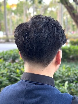 ヒロギンザ 五反田店(HIRO GINZA) ビジネス　センターパートマッシュ　理容室