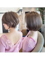 バンプ ギンザ(BUMP GINZA)&nbsp;30代/40代/50代/絶壁解消/白髪ぼかし/大人小顔ショート【井川】