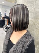 キング 枚方店(K!ng)&nbsp;縮毛矯正髪質改善ハイライトレイヤーカット枚方美容室エクステ