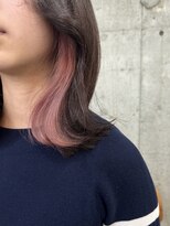 サクラ オモテサンドウ(SAKURA)&nbsp;インナーカラー ピンクベージュ 表参道