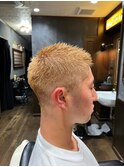 仙台 金髪ショート バーバー