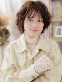 カバーヘアアンドスパ ブリス 浦和(COVER HAIR&SPA bliss) 大人ガーリーふわふわボブ小顔デジタルパーマa浦和20代30代40代