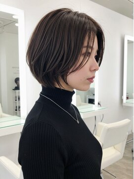 グルグル 下総中山店(GULGUL) 下総中山/ショート/顔周り/ブリーチなしカラー/前髪/ハイライト