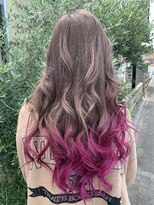 グラムアッシュ(GLAM ASH) ピンクベージュグラデーション