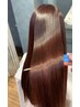 極/高濃度水素＋髪質改善酸熱カラー＋フイルムコネクター＋プレミアム5TR家ケ