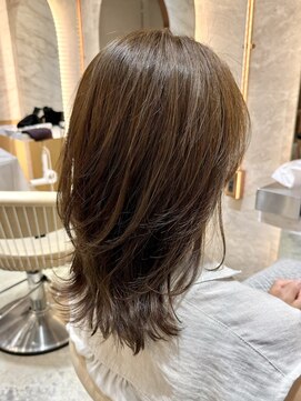 ロンド エスポワール 錦糸町(Lond espoir) ◯くびれヘアアプリコットオレンジ/レイヤーカット/ブリーチなし