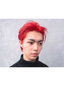 メンズのお客様からの支持率も◎ONもOFFもキマるstyleで男の魅力をUP★ダブルカラー/ケアブリーチ