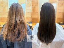 『なりたい』を叶える♪HEARTHの髪質改善＋カラー