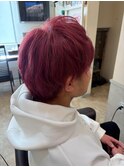 ピンクバイオレット11.21波巻きツイストスパイラル