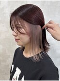 ホワイトベージュのイヤリングカラー◎
