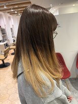 アズールサン 草加西口店(azule-sun) グラデーションカラー,ミルキーベージュ,ベージュカラー【草加】