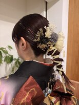 チルアウト 塚口本町店(chill out) 和装/着物/編み込みアレンジ/まとめ髪アレンジ/20代/30代/40代