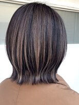 アルファ(alpha) ピンクベージュ/アンブレラカラー/前髪/クールショート/松戸駅