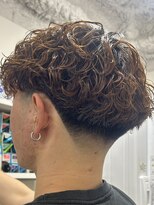 ナム 錦糸町(NAM)&nbsp;MEN’S/リバースセンターパート/ニュアンスパーマ/錦糸町
