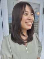 ヘアドレス ルチュラ(Hair dress LucuLa)&nbsp;【ルチュラ折戸】フェイスレイヤー×グレージュカラー