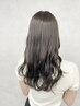 【乾かすだけで決まる】カット+縮毛矯正+パーマ+トリートメント ¥28160