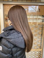 序 by coma academy salon&nbsp;【序中野】美髪ベージュストレート
