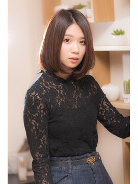 グラスヘア(Grous hair) 【Grous Hair 錦糸町】☆HAPPYミディアムボブ♪ 3